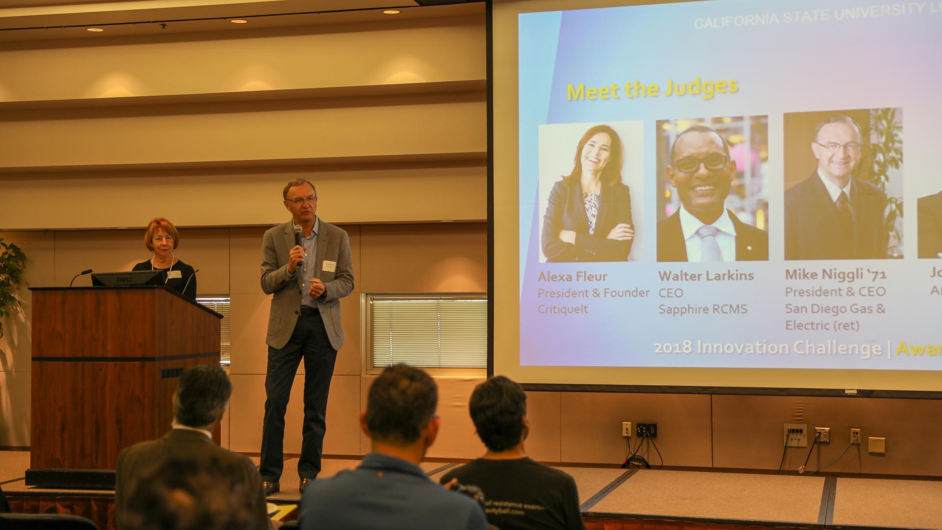 CSULB Innovation Challenge Award Ceremony - Judge