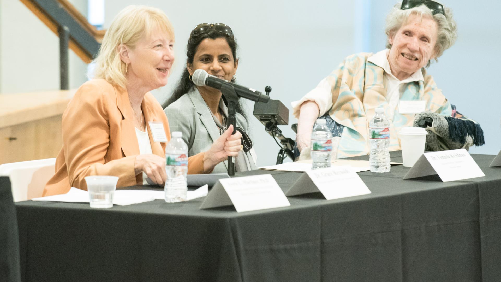 Panel of professors at Lauda Lecture