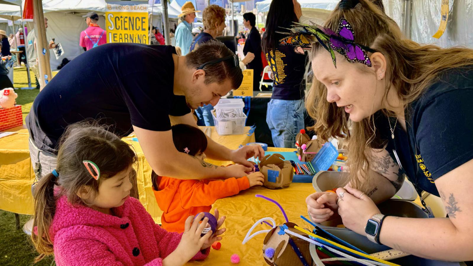 science activities at City of Stem festival