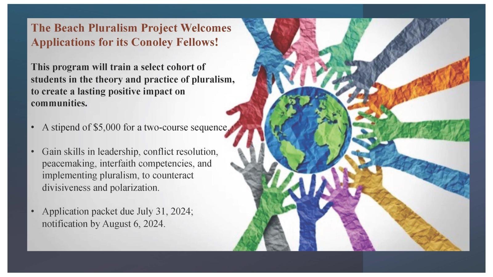 Pluralism Fellowship Program image