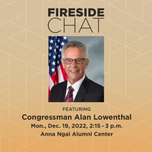 Alumni Fireside Chat with Congressman Alan Lowenthal