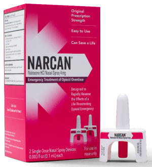 2 Single Narcan Doses