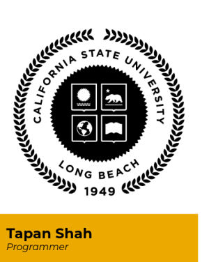 CSULB Seal replacing the headshot of Tapan Shah