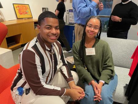 CSULB students Aaron Carter and Chanel Lee