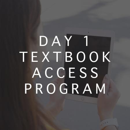 Day 1 Textbook Access Program Page