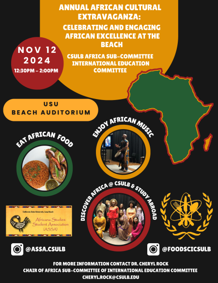 IEW African Extravaganza Flyer 1