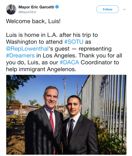 Flores-Garcetti-Tweet