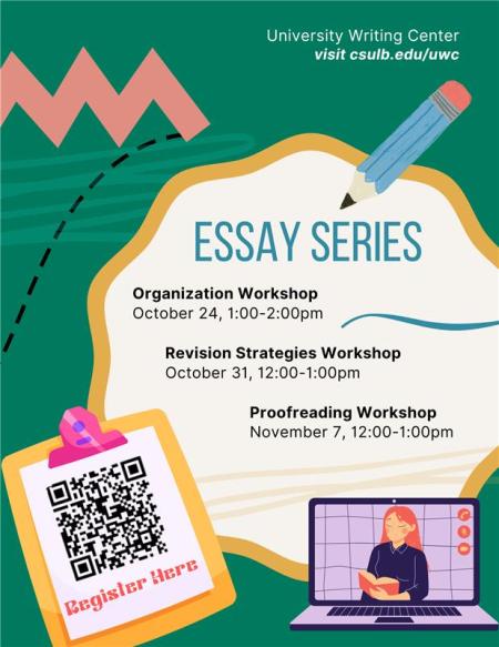 UWC Essay Writing Series Workshop Flyer Round 2 Fall 2025 UWC Essay Writing Series Workshop Flyer Round 2 Fall 2025