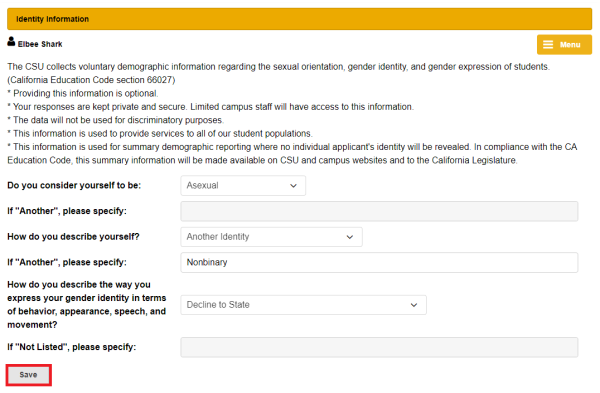 MyCSULB Personal Info 8.5 NEW screenshot