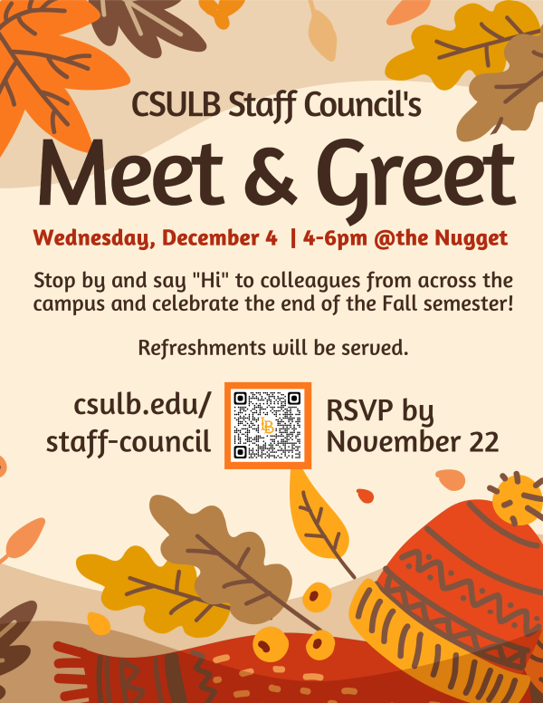 staff council meet and greet flyer