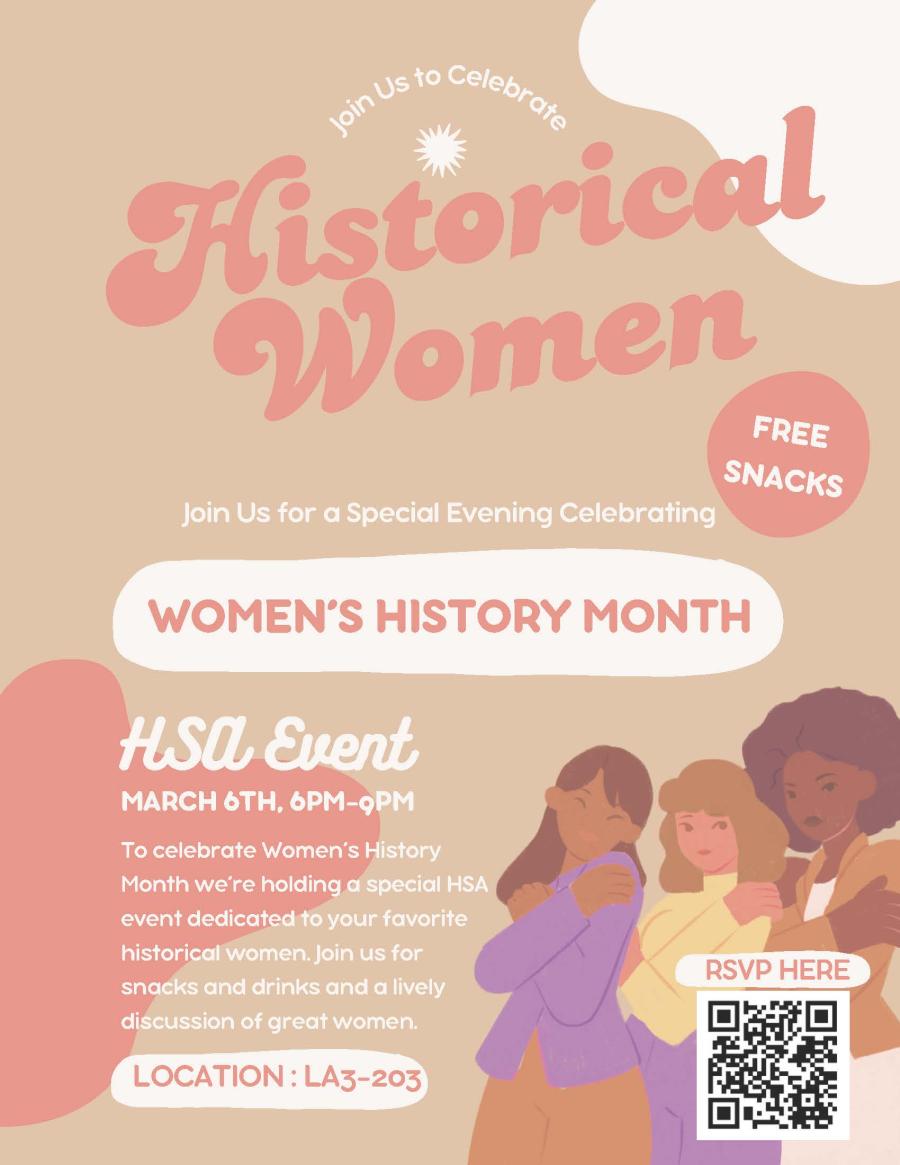 HSA Historical Women Event