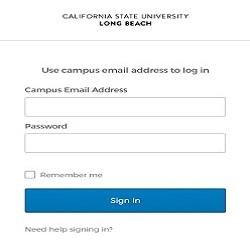 Campus log-in Page