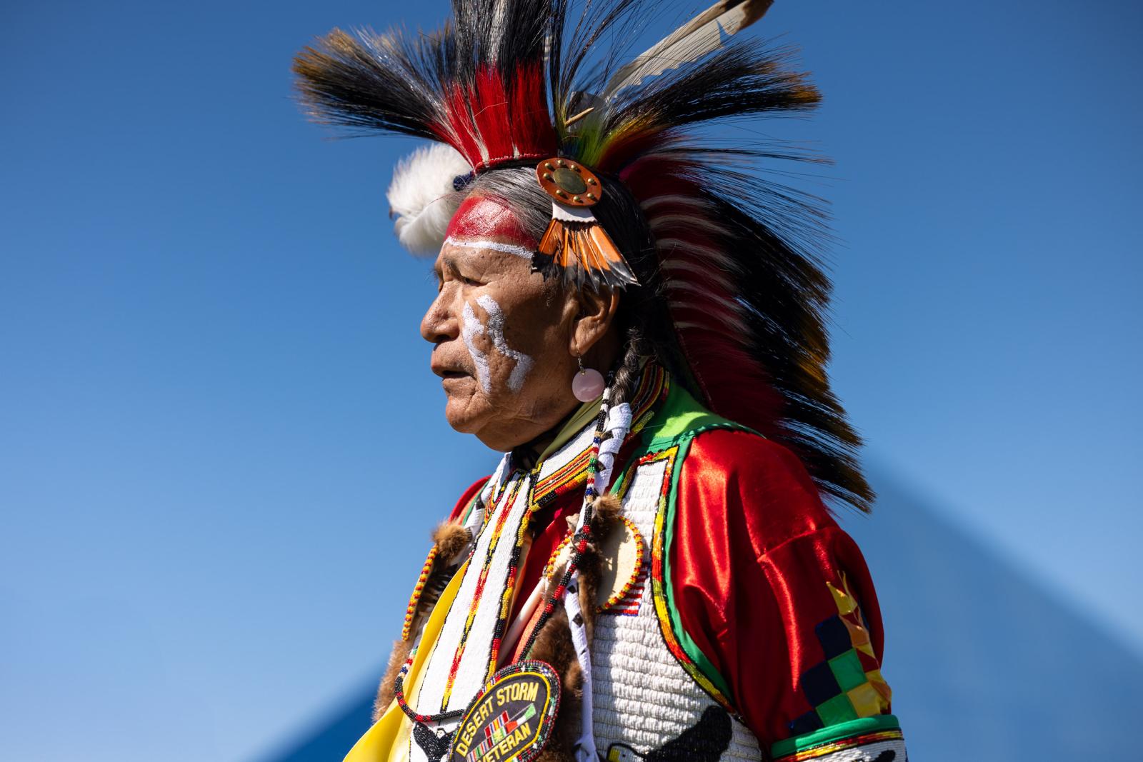 Dancer at CSULB Pow Wow 2025