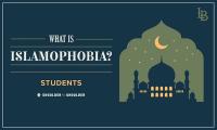 poster for what is islamophobia workshop